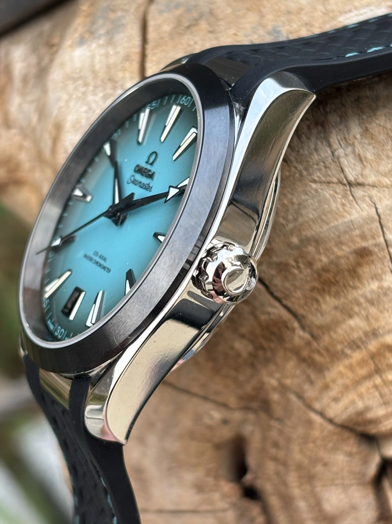 Packable CBD Factory Omega Seamaster Aqua Terra 150M 41mm Gradient Turquoise Dial Ceramic Bezel (220.32.41.21.03.001) 1:1 Super Clone – DD8900 Movement 265